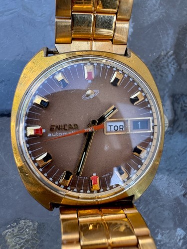 Montre vintage enicar - vintage,