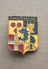 Insigne, broche ski, montagne