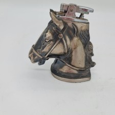 Briquet De Table Ancien tête de cheval métal
