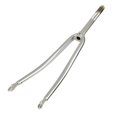 Fourche route 700 acier - 700, chrome