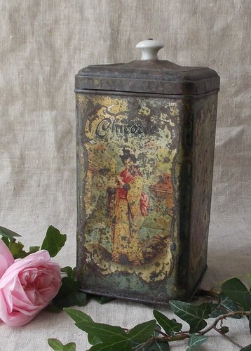 Ancienne boite fer - ancienne,