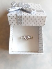 Belle bague cœur en