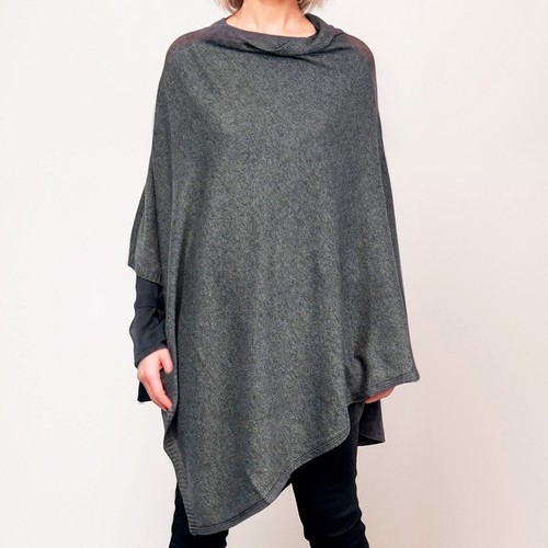 Poncho 100 cachemire - poncho,