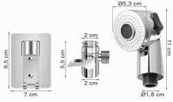 Douchette universelle lavabo - universelle,