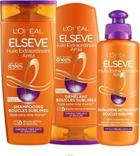 L'Oréal Paris - Routine de Soins Capillaires pour Bouclés et Secs - 3 Produits