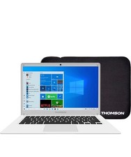 THOMSON Ordinateur PC Portable Neo 14,1 Pouces, Intel Celeron N3350, 4Gb RAM, 64