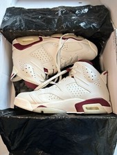 Nike Air Jordan 6 rétro maroon 2015 size 12 US / 46 EU - 384664-116