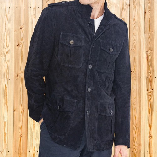 Veste militaire bleue navy - veste,