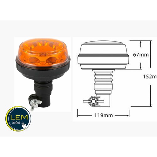 Gyrophare led ip66 - led,