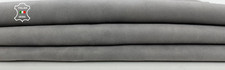 Gris Daim Épais Doux Italien Peau de Chèvre Cuir Cuirs Peau 5 + Sqf 1.1mm C1730