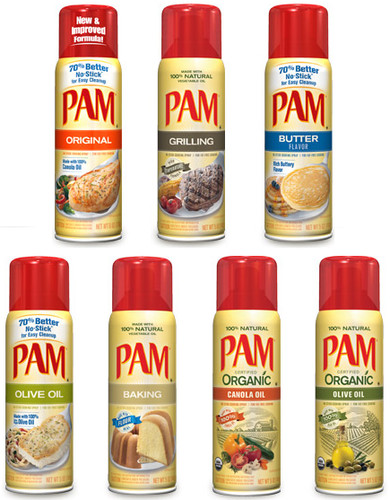 Pam pas stick - cuisine, spray