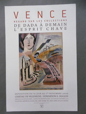 MAN RAY Affiche originale 2009 Vence DADA Surréalisme Métropolis Chave
