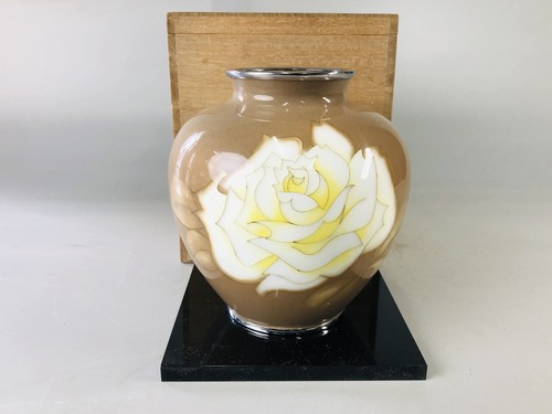 Y7142 flower vase - y7142, cloisonne