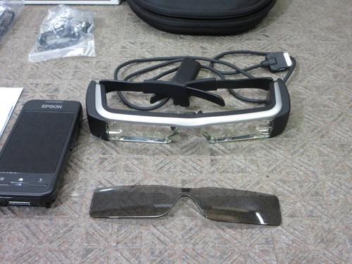 Casque smart glasses - ar, epson