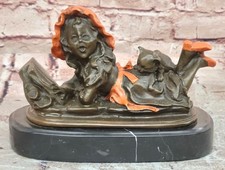 Sculpture En Bronze Fait Main