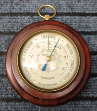 Ancien Baromètre Vintage en