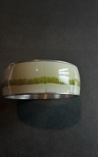 BRACELET MANCHETTE JONC FERMÉ CREATEUR ARGENT MASSIF UNIQUE