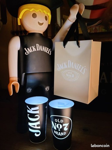 Lot verres lumineux jack - de, 2