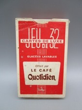 Jeu de carte ancien publicitaire " le café QUOTIDIEN "
