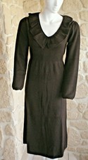 Robe marron neuve taille S