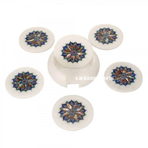 Marble coaster set - marble,