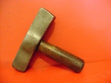 Ancien Marteau à Battre les Faux Agriculture, Moissonneur, 13 par 2,5x3 cm