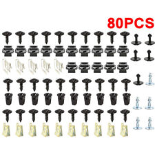 80 Pièces Fixation Cache Vis Sous Moteur Couvercle Clips Pour Audi A4-A6-A8-TT