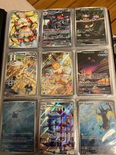 cartes pokemon blocs divers et variés ultra rares état mint 