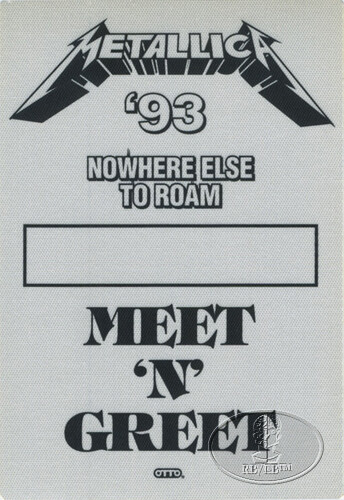 Metallica 1993 nowhere - metallica, roam