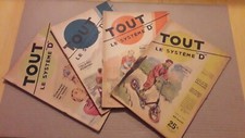 lot de 4 anciennes revue de bricolage 1950