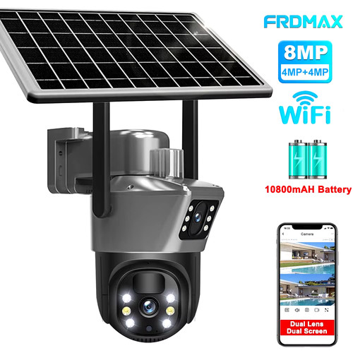 Caméra solaire 8mp - solaire,
