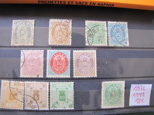 Timbre islande neuf et - d',