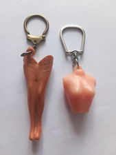 2 Porte-clés Jambes et Buste