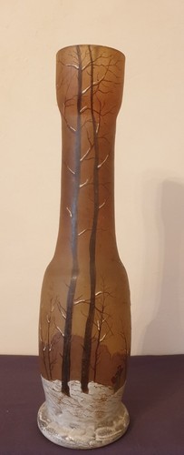 Legras joli vase tulipier - vase,