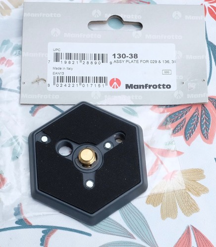 Manfrotto 130 plateau - manfrotto, 130-38