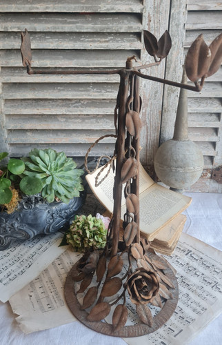 Ancien grand pied lampe - de, art