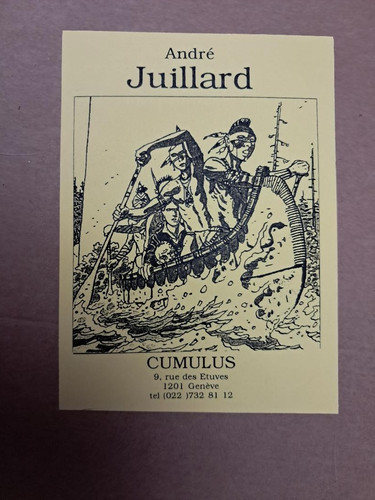 Juillard invitation dédicace