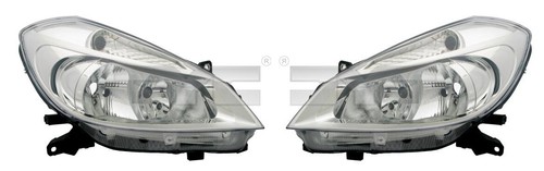 Phare avant g - 2x, Électrique