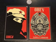 2 Vintage 2004 Obey Shepard