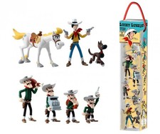 Lucky Luke tubo 7 figurines