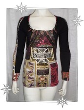 C - T-shirt Haut Fantaisie