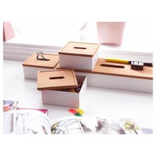 IKEA KVISSLE set of boxes with