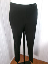 Pantalon habillé fluide polyester noir stretch Maison 123 taille 36 34D