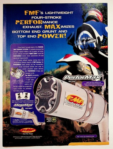Fmf racing vintage magazine - fmf,
