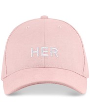CASQUETTE "BURBERRY HER" POUR FEMME ROSE NEUVE SOUS BLISTER