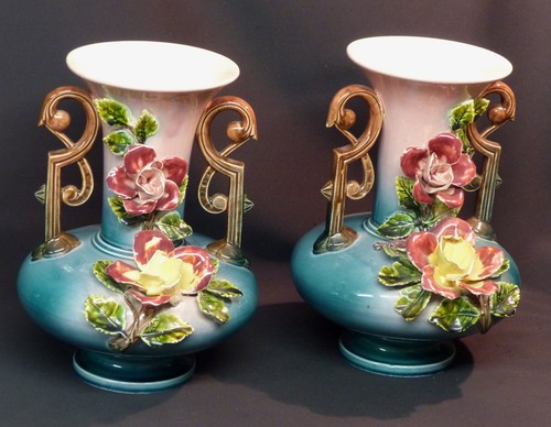 19èm très belle paire - a, vase