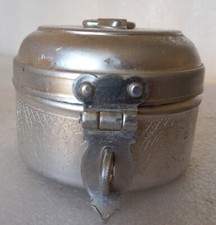 Vintage Kuwait Saudi Gulf Arabic date désert sahara Taberware ancien pot à en...