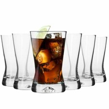 Krosno X-Line Verres à Eau Jus Boissons | Lot 6 | 250 ml | Lave-Vaisselle