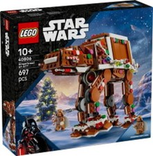 LEGO Star Wars Walker Gingerbread 40806 AT-AT : cadeau de Noël 697 pièces neuf