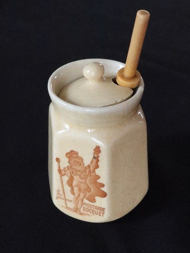 Ancien pot moutarde - ancien, bocquet